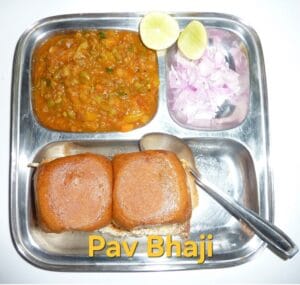 . Pav Bhaji - The Swaggering Street Hero of Mumbai drenched in butter