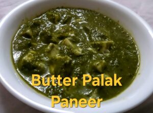 Palak paneer